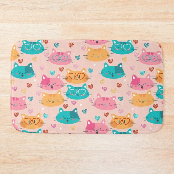 Item preview, whimsical cute cats glasses funny hearts designed and sold by Gossip Rag.