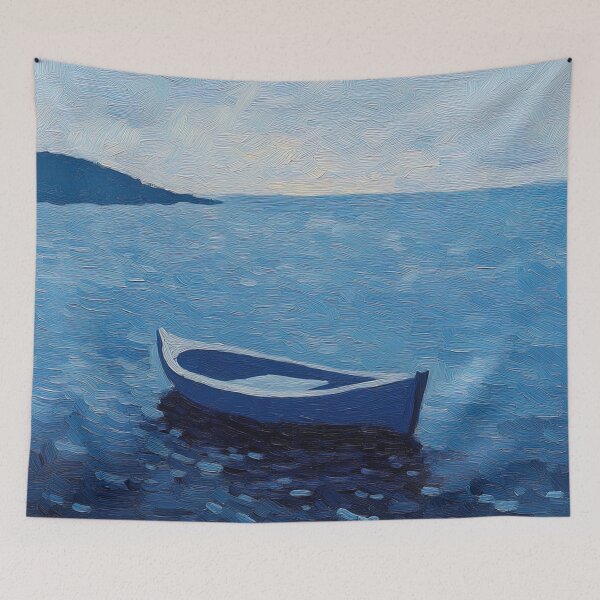Item preview, Boat | Post-impressionist painting style designed and sold by ComicsFactory.