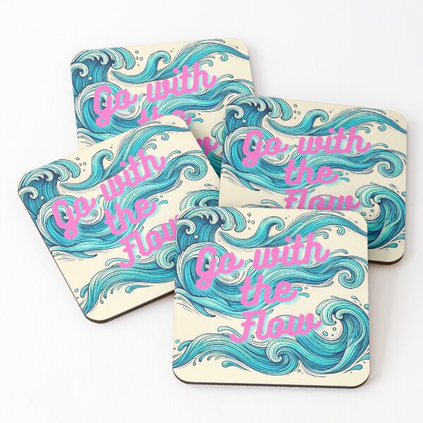 Item preview, Go with the Flow - Relaxing and Stylish Design designed and sold by VaryVibe.