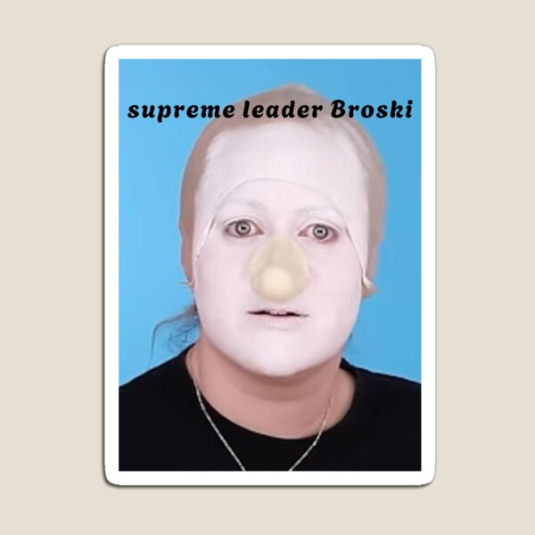 Item preview, Brittany Broski Supreme Leader Sticker designed and sold by dannikasdesigns.