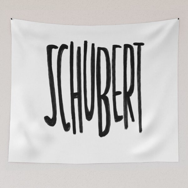 Item preview, Schubert, classical music  designed and sold by badlydrawnbabe.