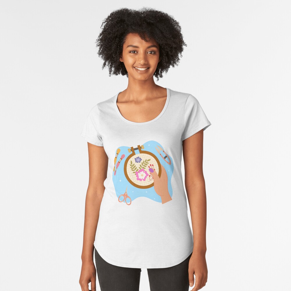 Item preview, Premium Scoop T-Shirt designed and sold by DesignPMG.