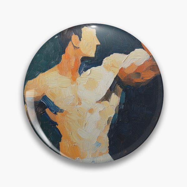 Item preview, Bodybuilder | Post-impressionist painting style designed and sold by ComicsFactory.