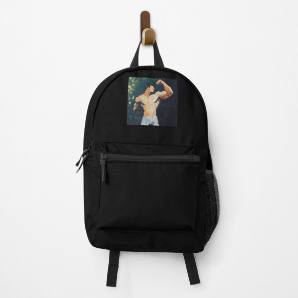 Item preview, Bodybuilder | Post-impressionist painting style designed and sold by ComicsFactory.