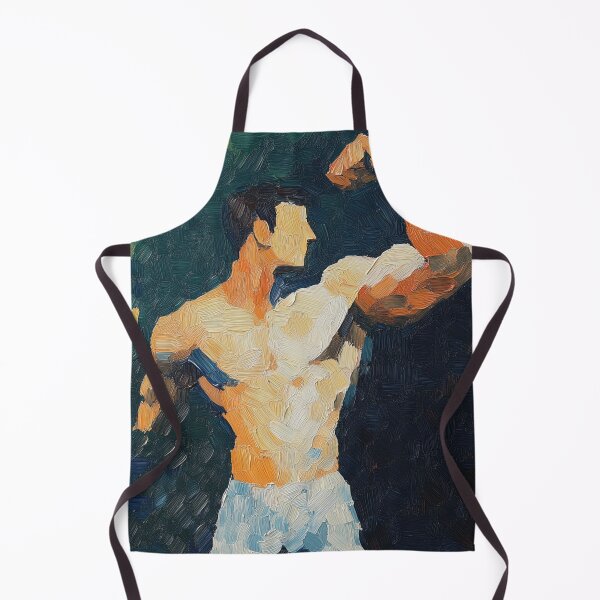 Item preview, Bodybuilder | Post-impressionist painting style designed and sold by ComicsFactory.