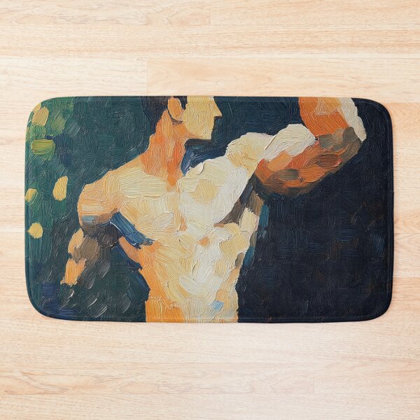 Item preview, Bodybuilder | Post-impressionist painting style designed and sold by ComicsFactory.