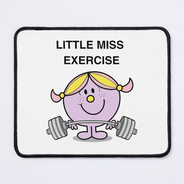 Item preview, Little Miss Muscle Exercise designed and sold by kcgfx.