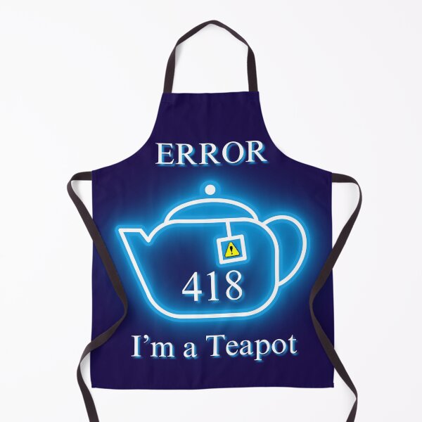 Item preview, Error 418, I'm a teapot, http, Error designed and sold by GOLDENGARDENART.