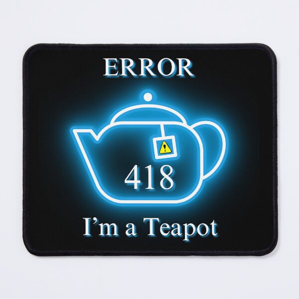 Item preview, Error 418, I'm a teapot, http, Error designed and sold by GOLDENGARDENART.