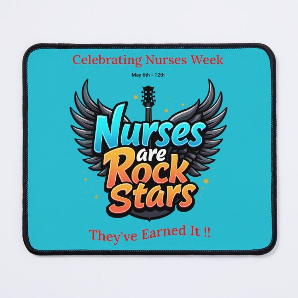 Item preview, Nurses Are Rock Stars – Celebrate Nurses Day 3/19, Appreciation Gift designed and sold by DZignsbyJess.