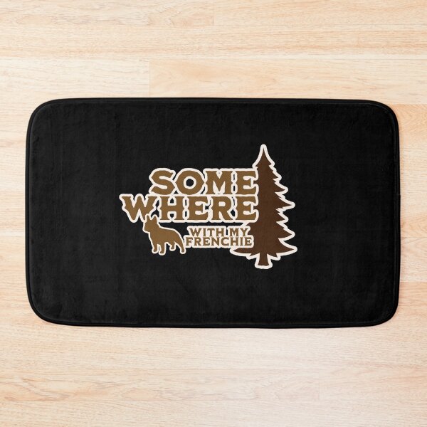 Item preview, Somewhere With My Frenchie Camping Gift designed and sold by Guarddogdrive.