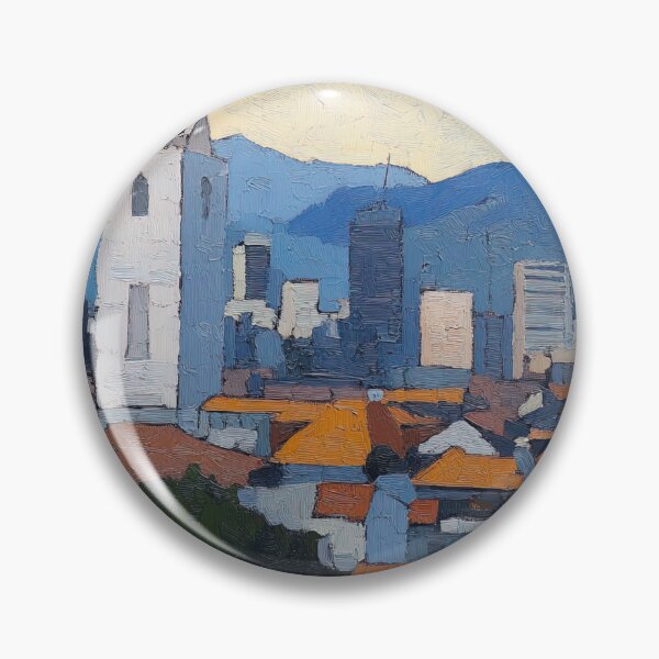 Item preview, Bogota | Post-impressionist painting style designed and sold by ComicsFactory.