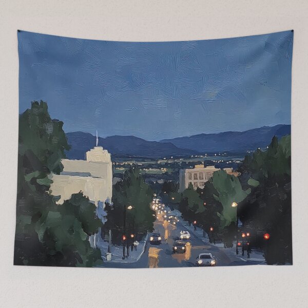 Item preview, Boise | Post-impressionist painting style designed and sold by ComicsFactory.