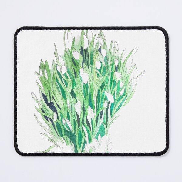 Item preview, Budding snowdrops watercolour painting  designed and sold by esvb.