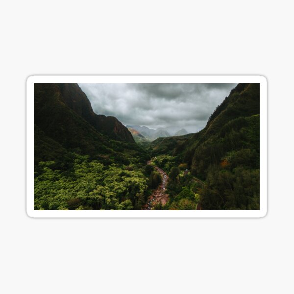 Aperçu de l'œuvre Vallée d'Iao, Maui, Hawaï créée et vendue par JAndersonPhotos.