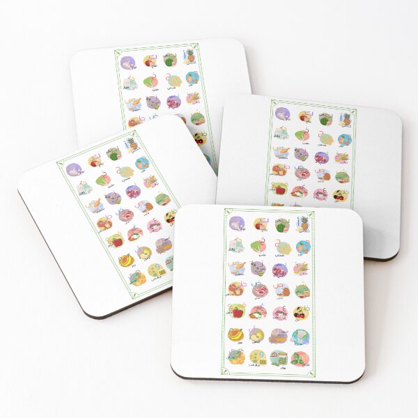 Item preview, Food Arabic Letters For Kids designed and sold by Blue-Gardenia.