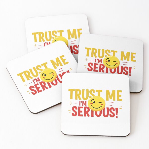 Item preview, Trust Me, I'm Serious! - Funny April Fool’s Day designed and sold by PrintSticker.