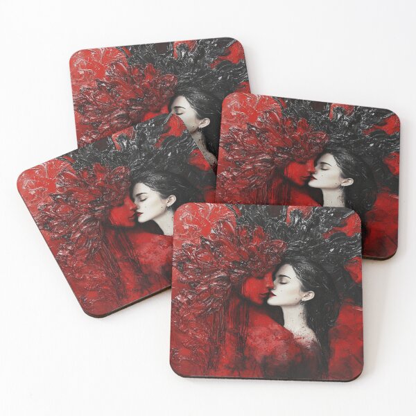 Item preview, Love in Black & Red designed and sold by TheDame_Vee.