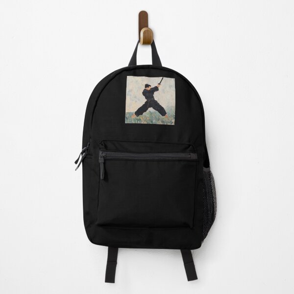Item preview, Bojutsu fighter | Post-impressionist painting style designed and sold by ComicsFactory.