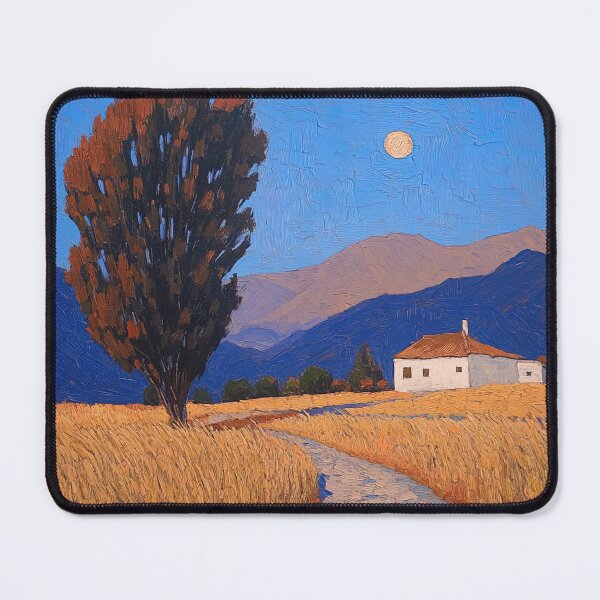 Item preview, Bolivia landscape | Post-impressionist painting style designed and sold by ComicsFactory.