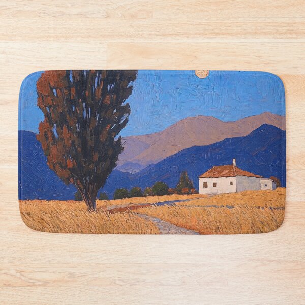 Item preview, Bolivia landscape | Post-impressionist painting style designed and sold by ComicsFactory.