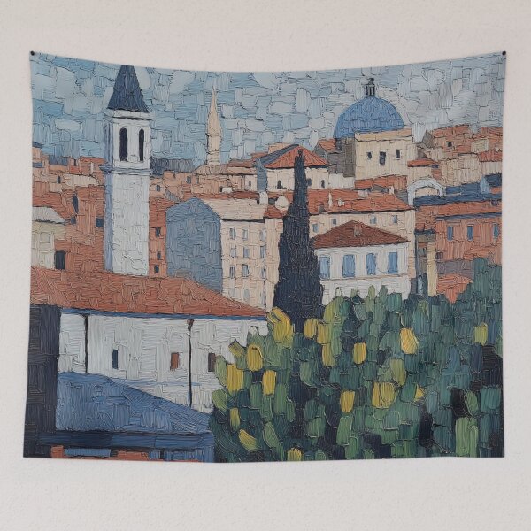 Item preview, Bologna | Post-impressionist painting style designed and sold by ComicsFactory.