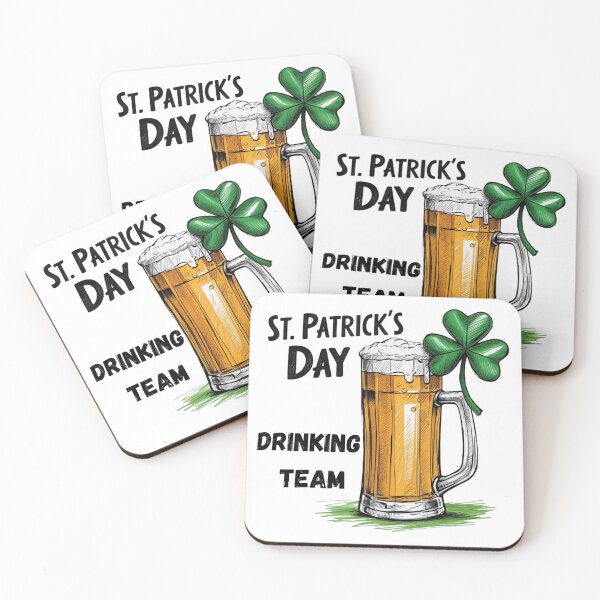 Item preview, HAPPY St PATRICK'S Day - Drinking Team designed and sold by AlinaSCorner.