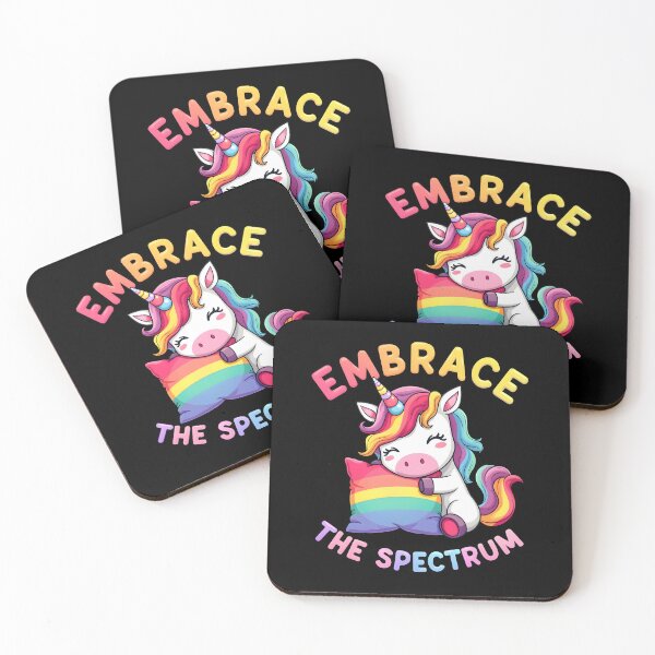 Item preview, Embrace the Spectrum Autism Awareness Unicorn Kids Child Brand: Autism Awareness Month Embrace Neurodiversity designed and sold by Remixy ⭐⭐⭐⭐⭐.