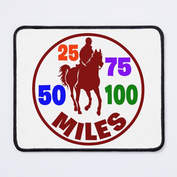 Item preview, Endurance Rider - MILEAGE 25 50 75 MILES designed and sold by GorillaFarm.