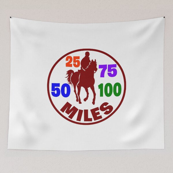 Item preview, Endurance Rider - MILEAGE 25 50 75 MILES designed and sold by GorillaFarm.