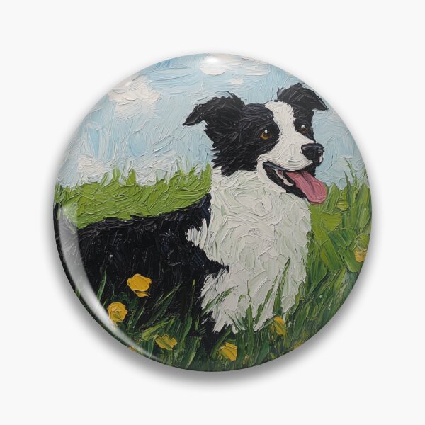Item preview, Border Collie | Post-impressionist painting style designed and sold by ComicsFactory.