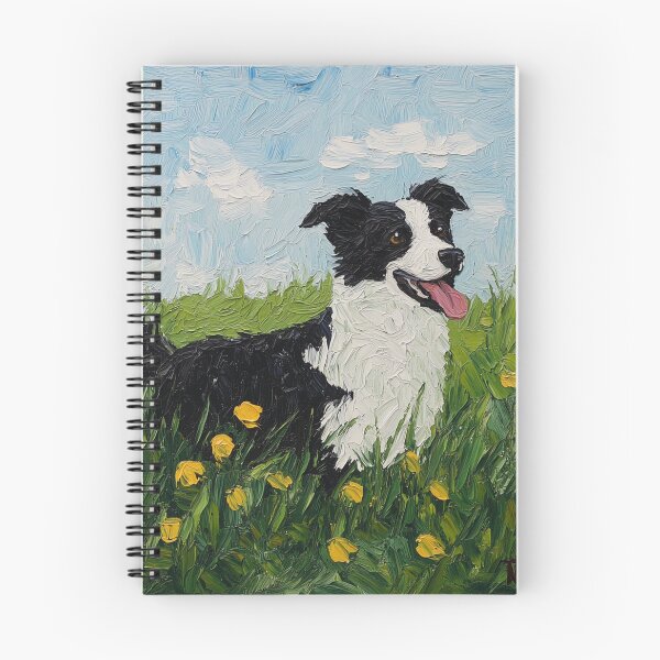 Item preview, Border Collie | Post-impressionist painting style designed and sold by ComicsFactory.
