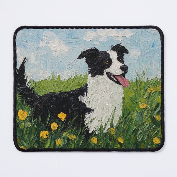 Item preview, Border Collie | Post-impressionist painting style designed and sold by ComicsFactory.