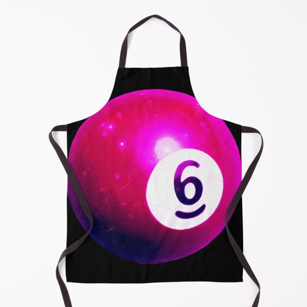Item preview, Pink Snooker Billard ball number 6 designed and sold by suekieper.