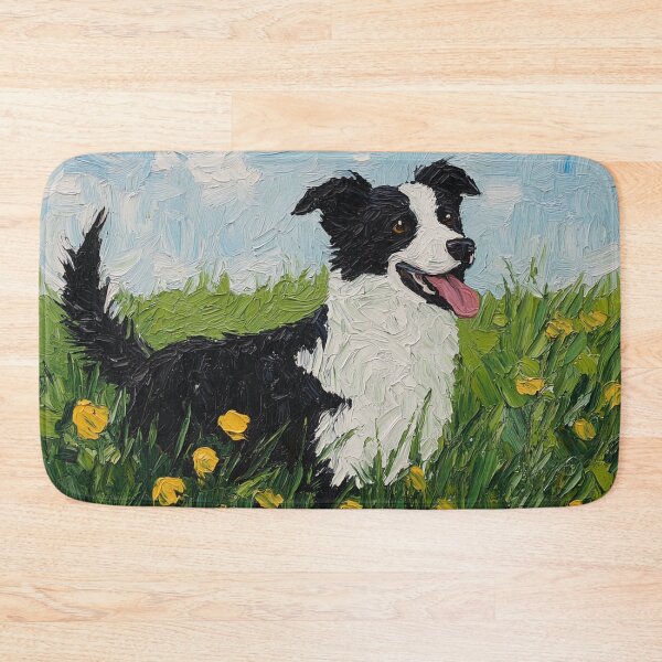Item preview, Border Collie | Post-impressionist painting style designed and sold by ComicsFactory.