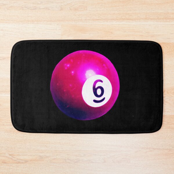 Item preview, Pink Snooker Billard ball number 6 designed and sold by suekieper.