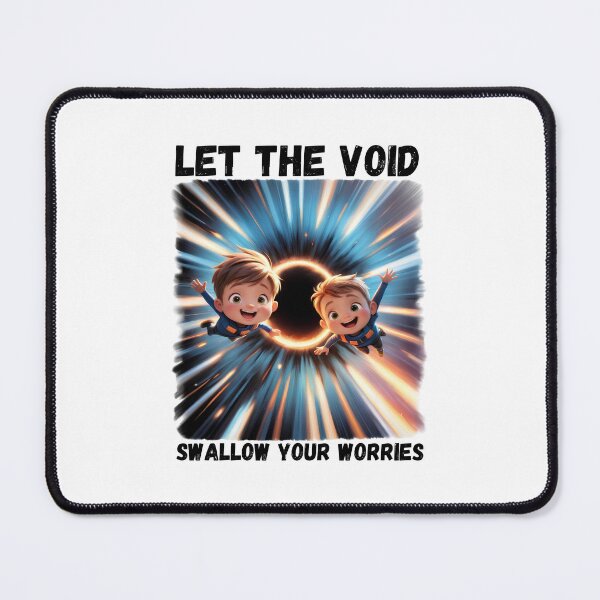 Item preview, Let the Void Swallow Your Worries - Black designed and sold by buglevel.