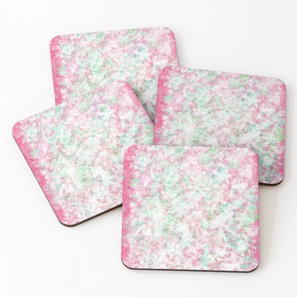 Item preview, Pink Floral Expressionist Abstract designed and sold by BleuAbstracts.