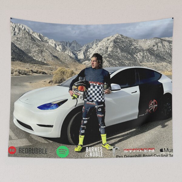 Item preview, SU PRO DH ROAD TEAM POSTER 2025 designed and sold by StlnUndrgrnd.