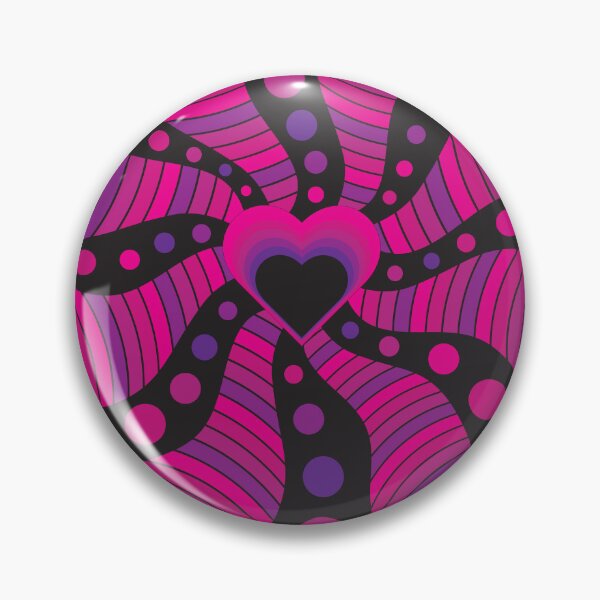 Item preview, Optical Illusion Heart designed and sold by SprinklesNSpice.