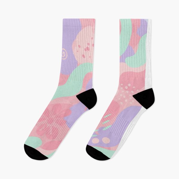 Item preview, Pastel Dreamscape: A Soft and Whimsical Fusion of Colors and Flowing Shapes designed and sold by Bowbubble.