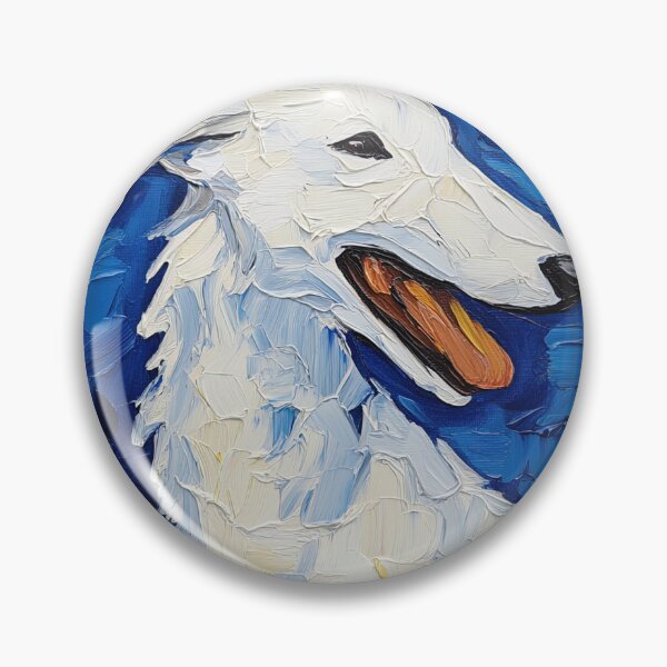 Item preview, Borzoi | Post-impressionist painting style designed and sold by ComicsFactory.