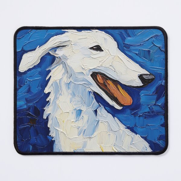 Item preview, Borzoi | Post-impressionist painting style designed and sold by ComicsFactory.
