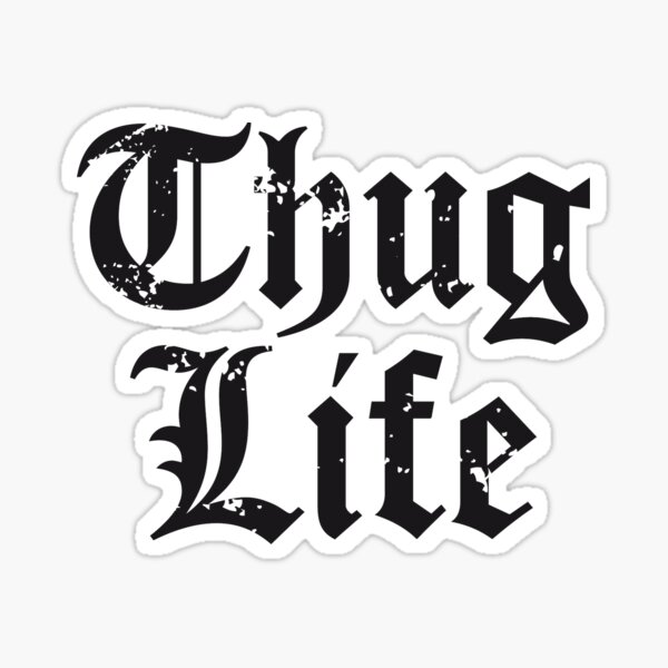 VW thug life sticker – stickyart