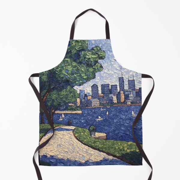 Item preview, Boston | Post-impressionist painting style designed and sold by ComicsFactory.