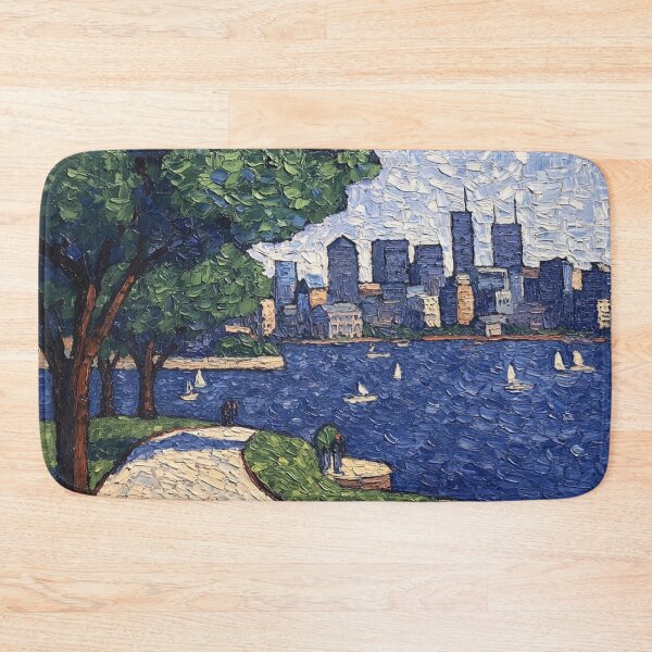 Item preview, Boston | Post-impressionist painting style designed and sold by ComicsFactory.