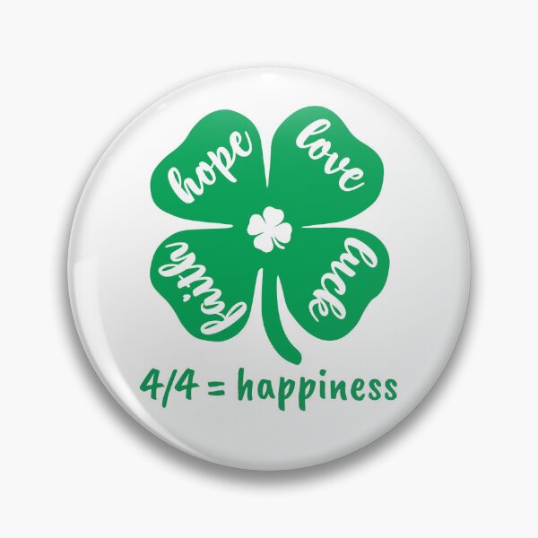 Item preview, Math Fraction Four Leaf Clover designed and sold by SillyDarkShop.