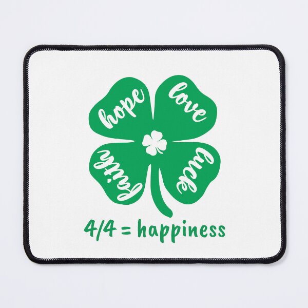 Item preview, Math Fraction Four Leaf Clover designed and sold by SillyDarkShop.