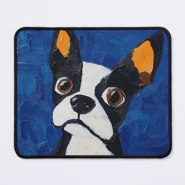Item preview, Boston Terrier | Post-impressionist painting style designed and sold by ComicsFactory.