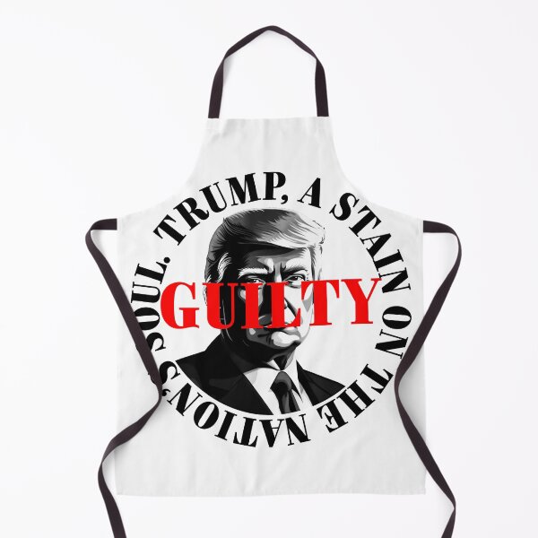 Item preview, President Donald Trump guilty. Protest slogan. designed and sold by Drone-tees.